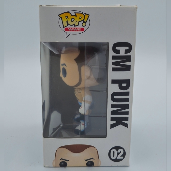 Funko POP! WWE CM Punk #02 Vinyl Figure - Picture 3 of 8